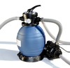 Sand Master 71225 Above Ground Pool 13" Sand Filter w/ Pump (Open Box) (2 Pack) gallery