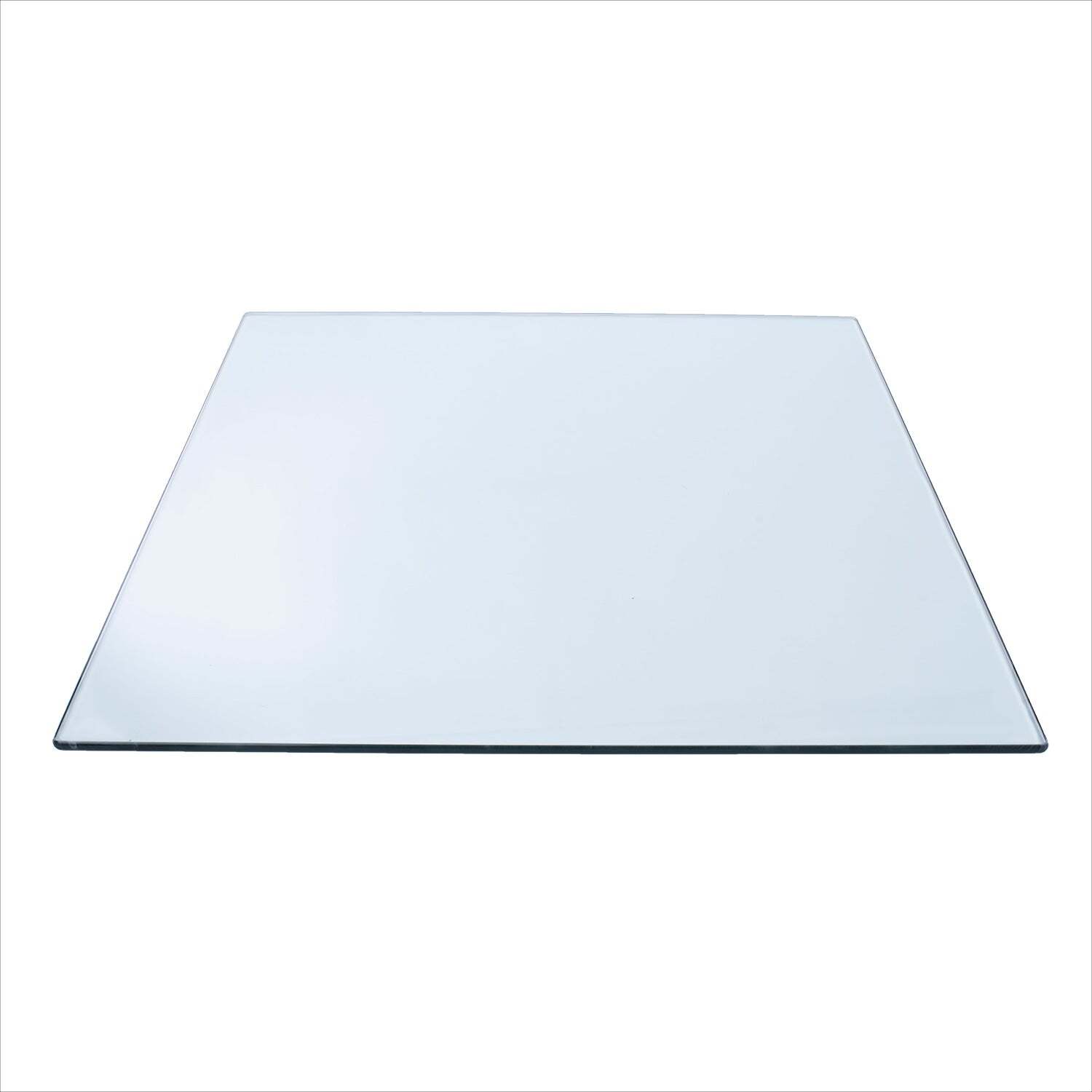 36" Square Clear Glass Table Tops gallery