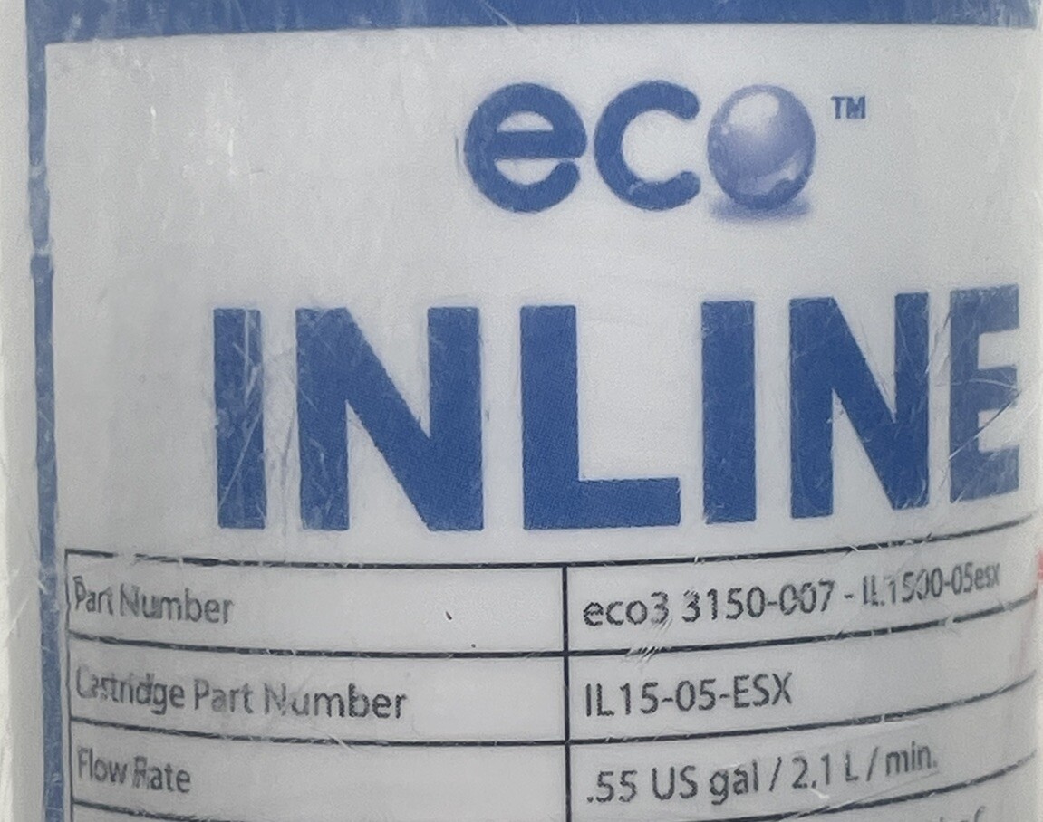 Eco Inline Refrigerator Water Filter ECO3 3150-007 **NEW SEALED** gallery