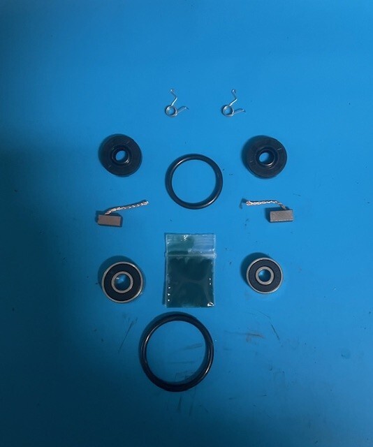 MAYTRONICS LINIX DOLPHIN IMPELLER PUMP MOTOR REBUILD REPAIR KIT BEARING BRUSHES gallery