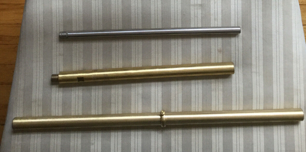 40" THREE PIECE BRASS ROD & LOCKING RING FOR LARGE or STANDARD WEATHERVANES gallery