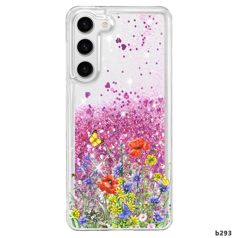 Pretty Liquid Glitter Phone Case Siilcone Cover For Samsung S23 S24 A16 A05s A35 gallery