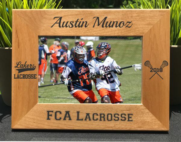 Personalized Engraved // Lacrosse // Picture Frame gallery