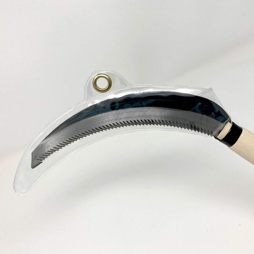 Serrated Sickle Garden Tool for Weeding Compact Japanese Design gallery