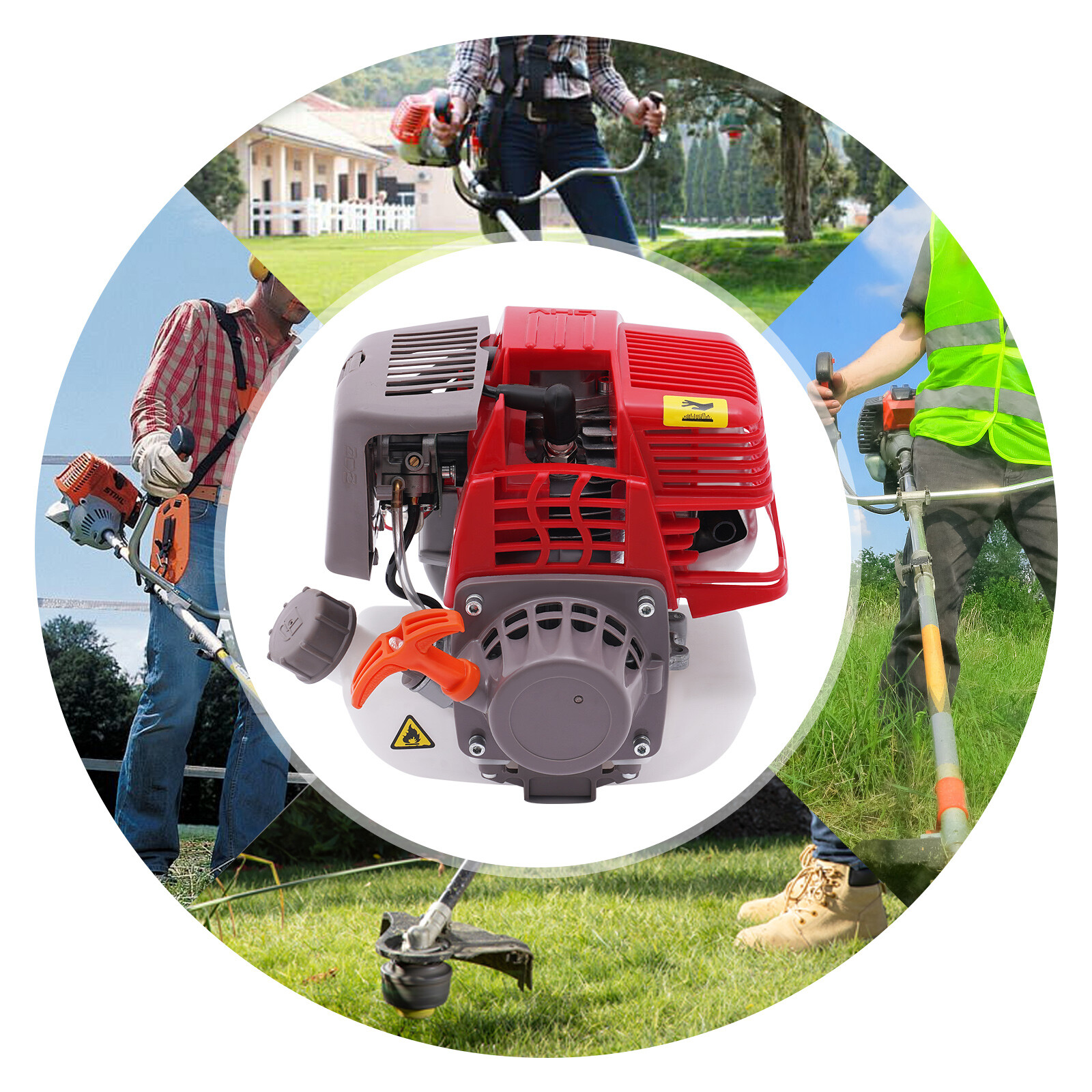 4-Stroke Gasoline Engine Pull Start Gasoline Engine Single Cylinder Engine gallery