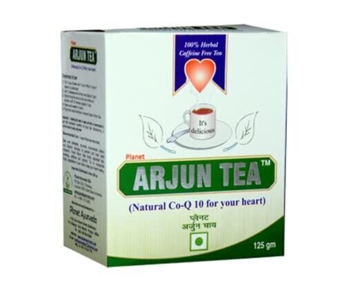 Planet Ayurveda Arjun Tea Premium Ayurvedic Herbal Blend for Heart Health 125gm gallery