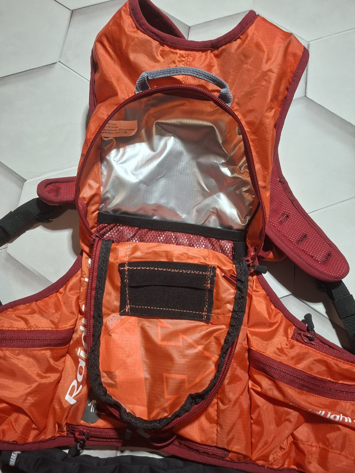 Raidlight XP6 Trail Backpack Orange/Red Size 6 L 5