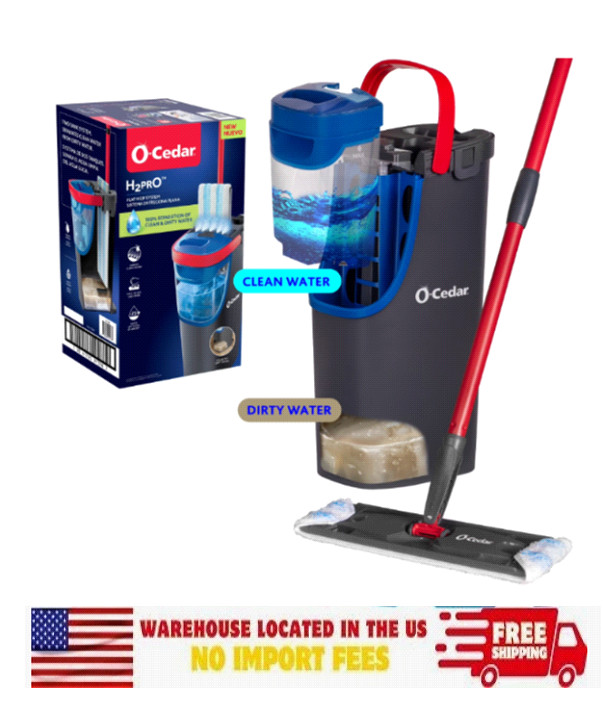 O-Cedar H2prO Flat Mop System gallery