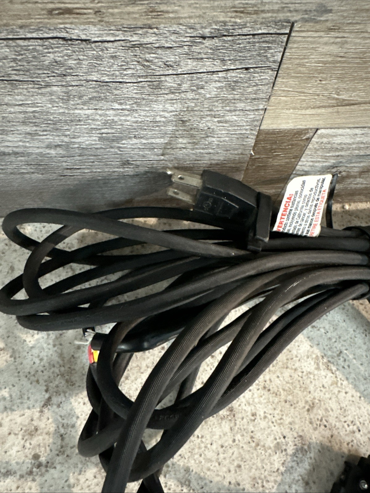 Rug Doctor DCC-1 Power Cord With Switch Carpet Cleaner Cable OEM gallery
