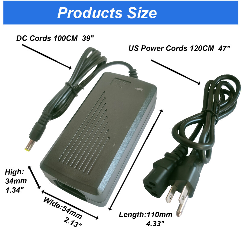 Switch Power Supply Transformer AC 110V To DC 12V 5A Adapter For LED Strip gallery