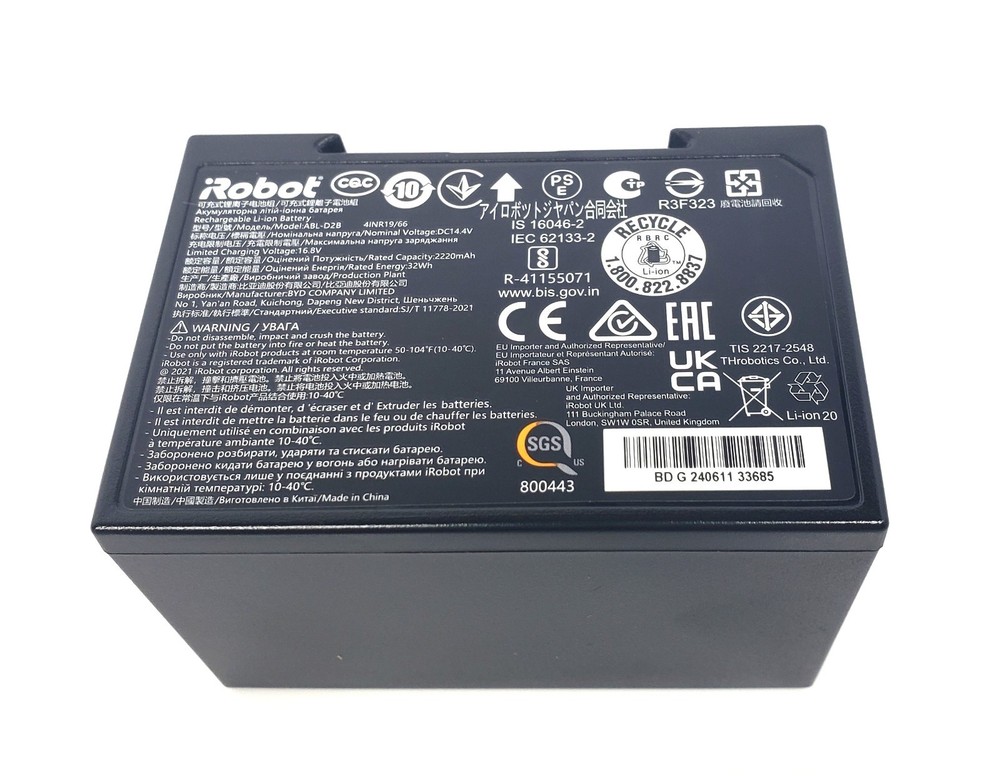 Genuine ABL-D2 Battery for iRobot Roomba j5 j6 i3 i4 i5 j5+ j6+
