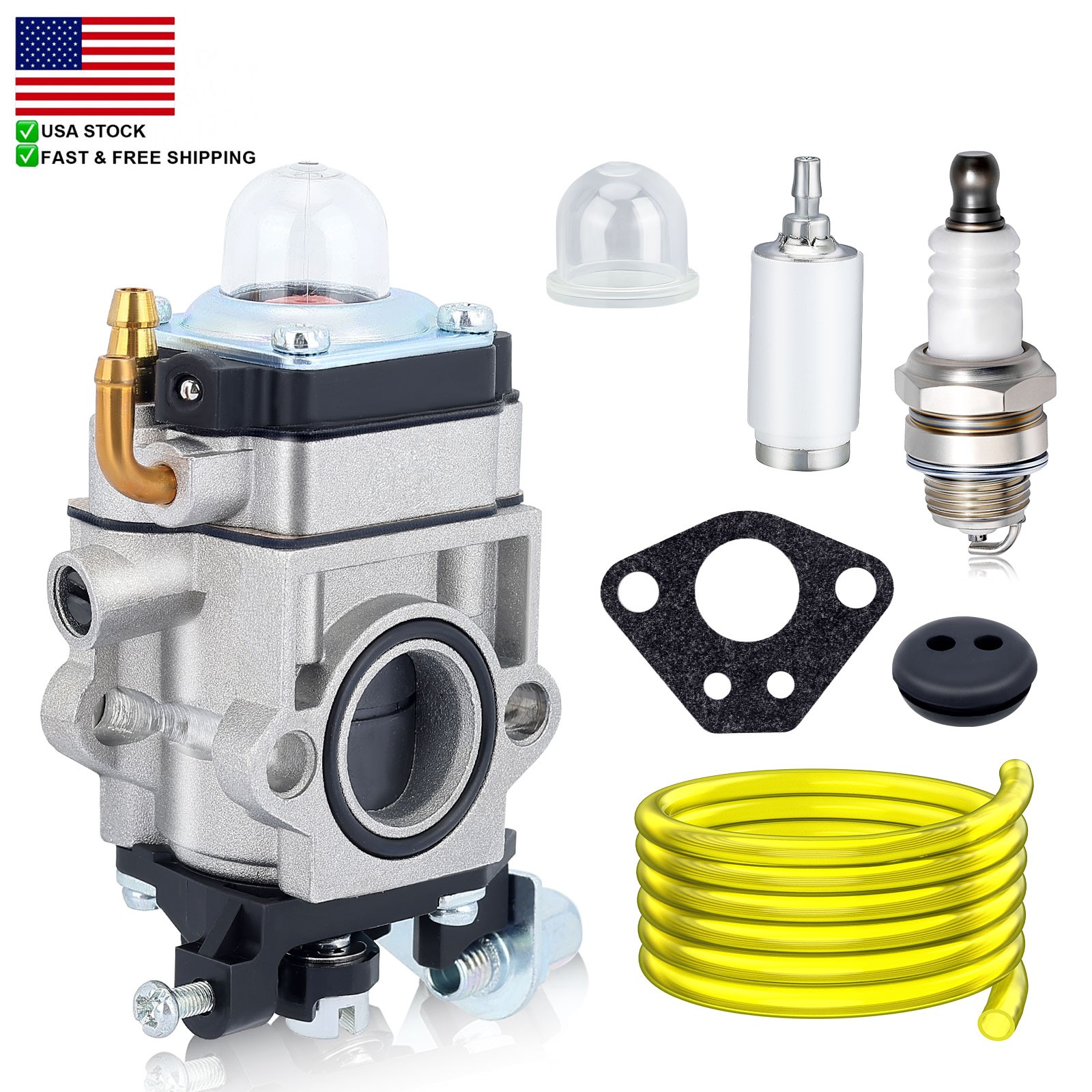 2-stroke 40cc 43cc 52cc Carburetor For Chinese Brush Cutter Blower Hedge Trimmer gallery
