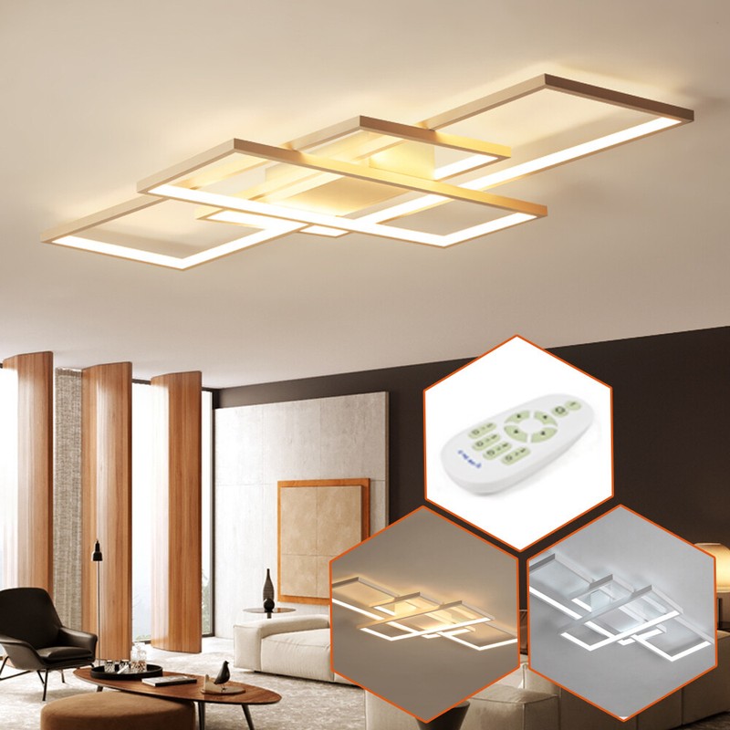 Modern Ceiling Light LED Acrylic Flush Mount Chandelier Bedroom Living Room Lamp gallery