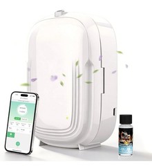 Waterless Essential Oil Diffuser Aromatherapy Smart App Timer 1500 Sq Ft New