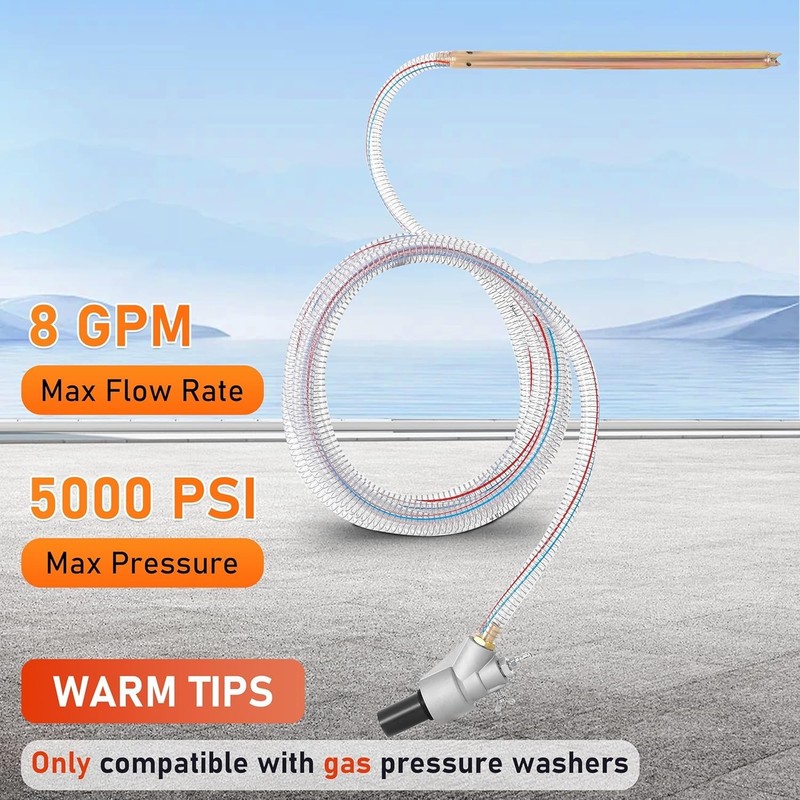 Professional Dustless Sand Blasting Kit for Graffiti & Rust Removal - 5000 PSI gallery