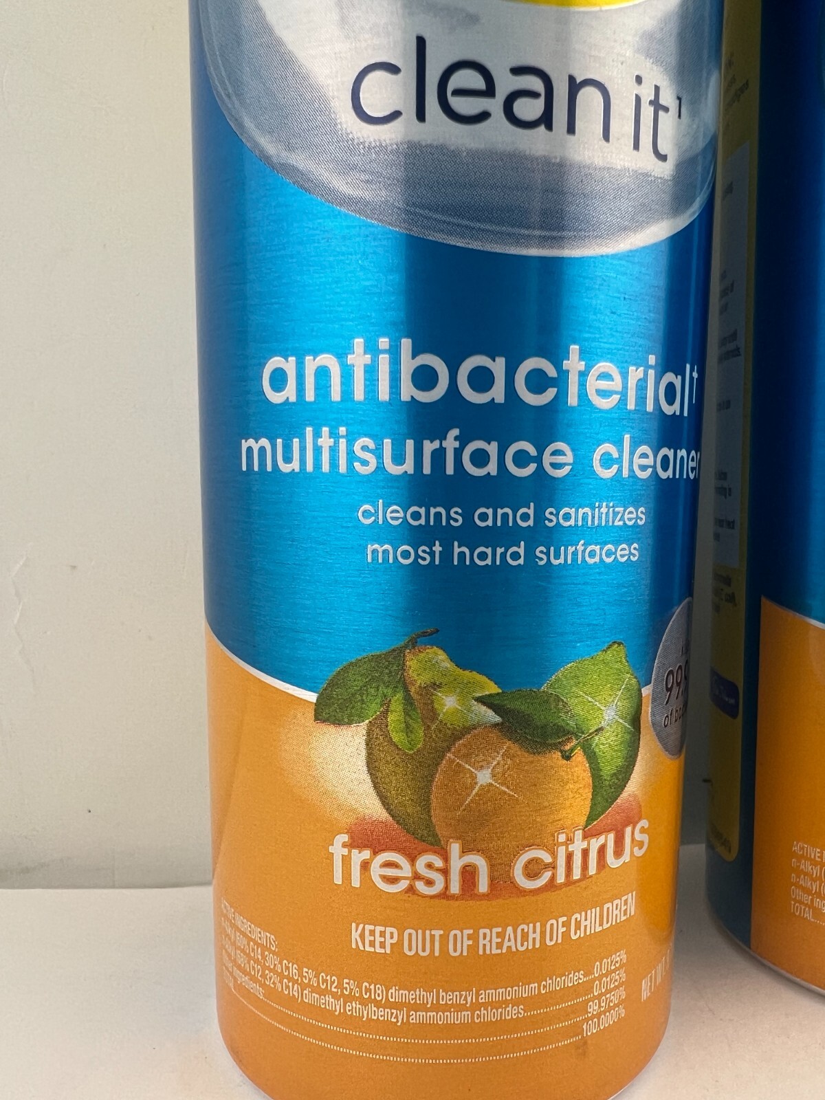 Pledge Antibac Multi Surface Cleaner CITRUS 9.7oz Ea, 2 PK - FREE SHIPPING! gallery