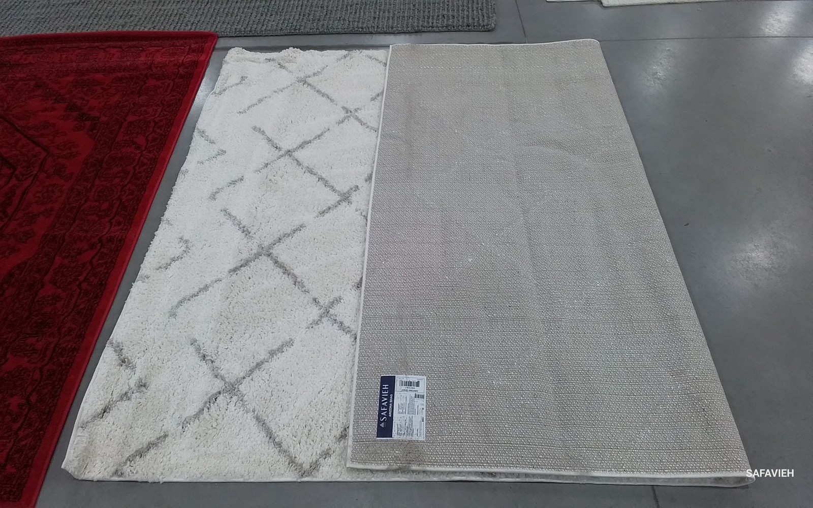 IVORY / BEIGE 6'-7" x 9'-2" Back Stain Rug, Reduced Price 1172802468 ASG743A-7 gallery