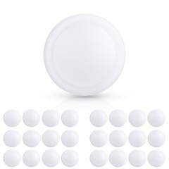 ECOELER 5/6 Inch Dimmable LED Disk Lights, 16.5W Recessed Retrofit Ceiling Do…