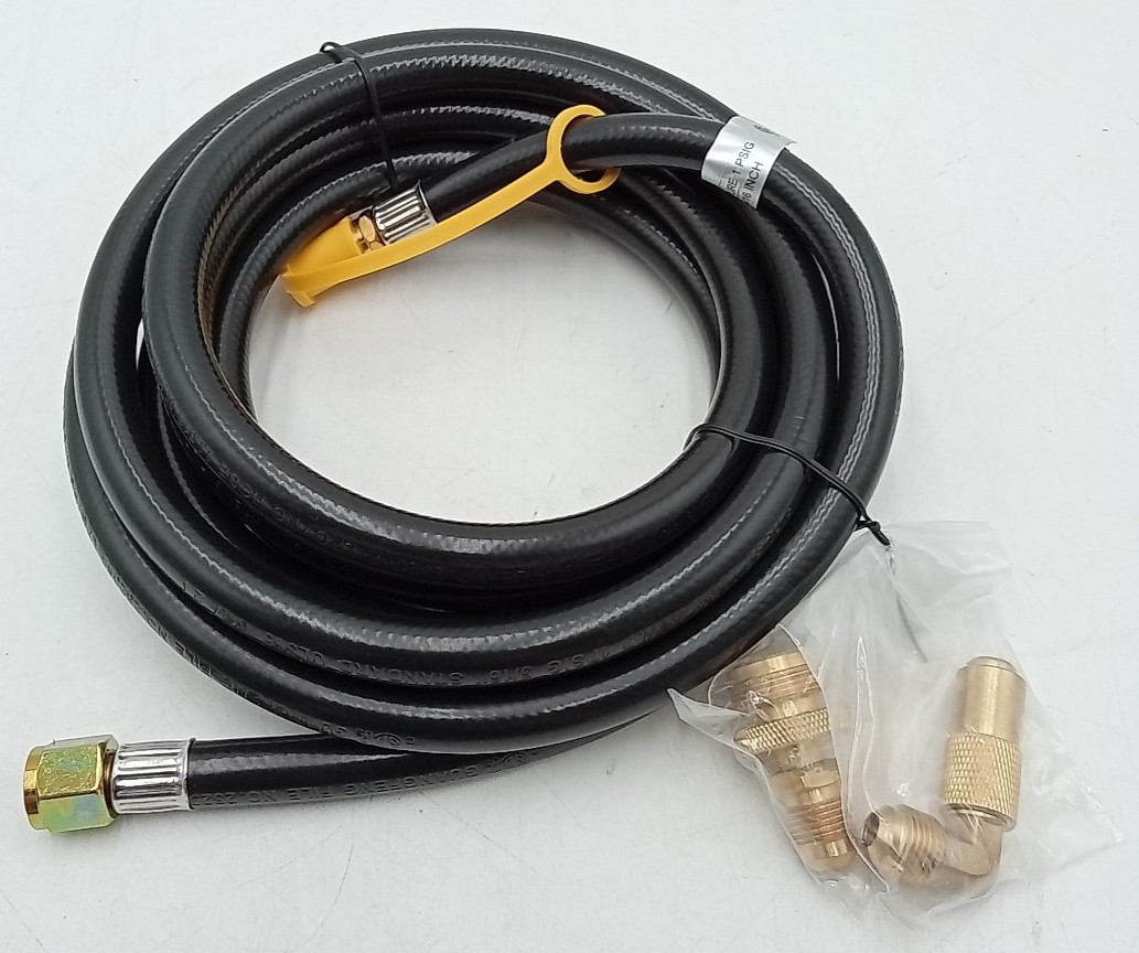 Quick Connect Propane Hose for RV to Grill 12FT 5/16 gallery