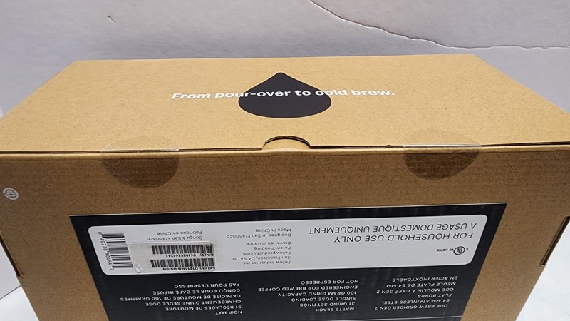 Fellow Ode Brew Grinder Gen 2 - Black (D1211MB-US-SB) gallery
