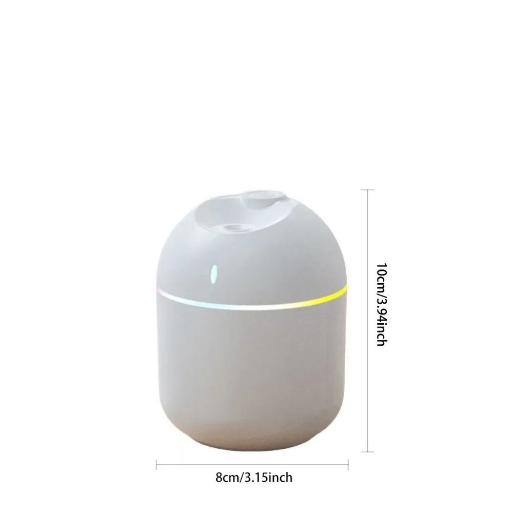 USB Cool Mist Humidifier 270ML Aroma Diffuser LED Night Light Auto Off gallery