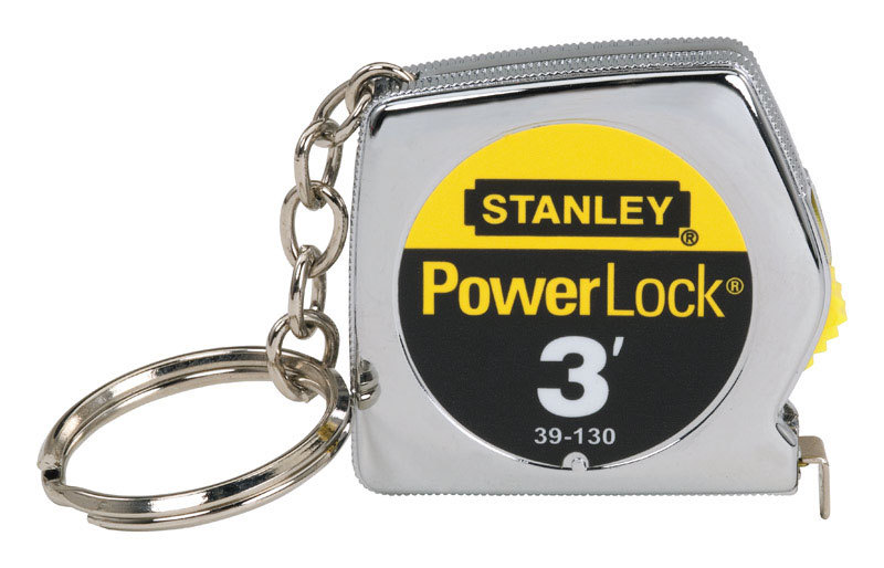 Stanley 39-130 PowerLock Key Chain Tape Measure 1/4 in. W x 3 ft. L gallery