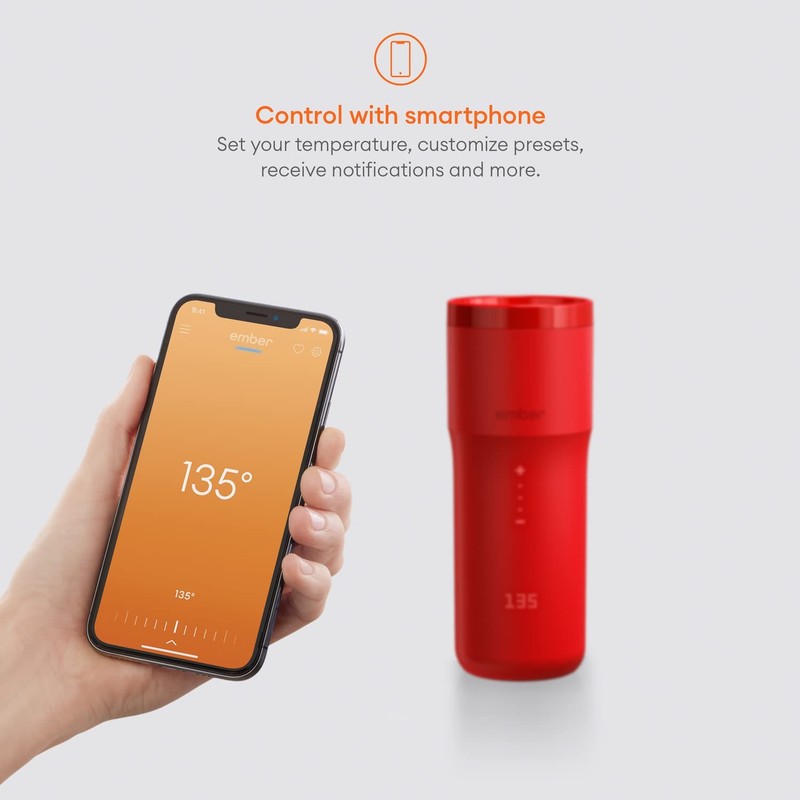 Ember Temperature Control Travel Mug 2, 12 Oz, App-Controlled Heated Coffee Mug gallery
