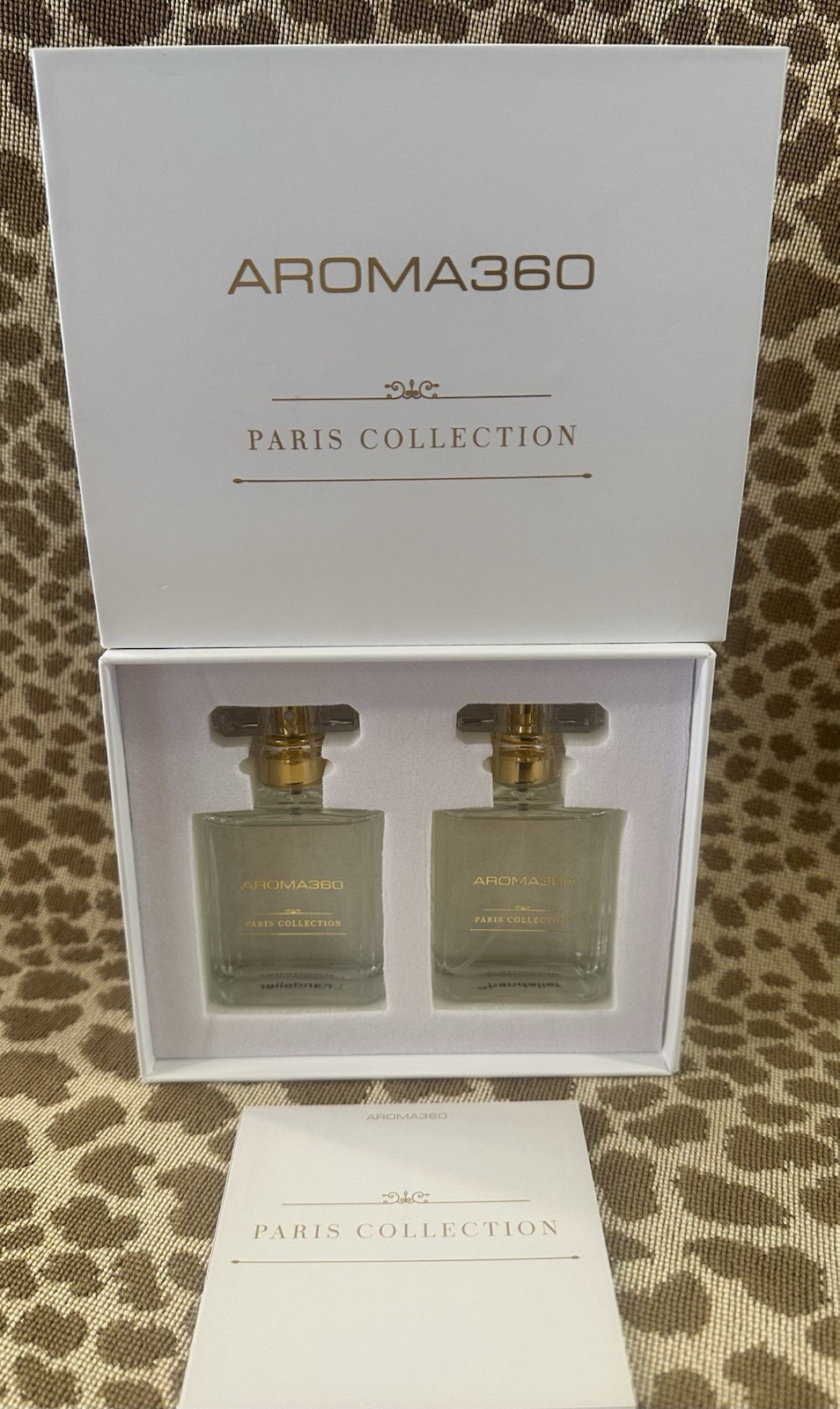 Aroma360 Paris Collection Room Spray Duo~My Way~50ml Each~New In Box~$80 gallery