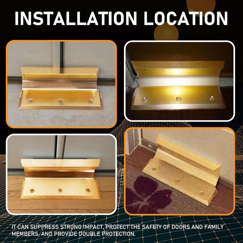 Nightlock Security for entry Doors, For Standard and French Doors TWO PACK gallery