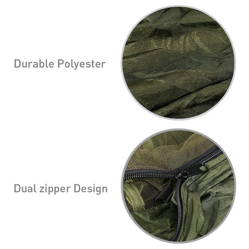 Camping Hammock Tent Mosquito Net Set 2 Person Outdoor Travel Double Hanging Bed gallery