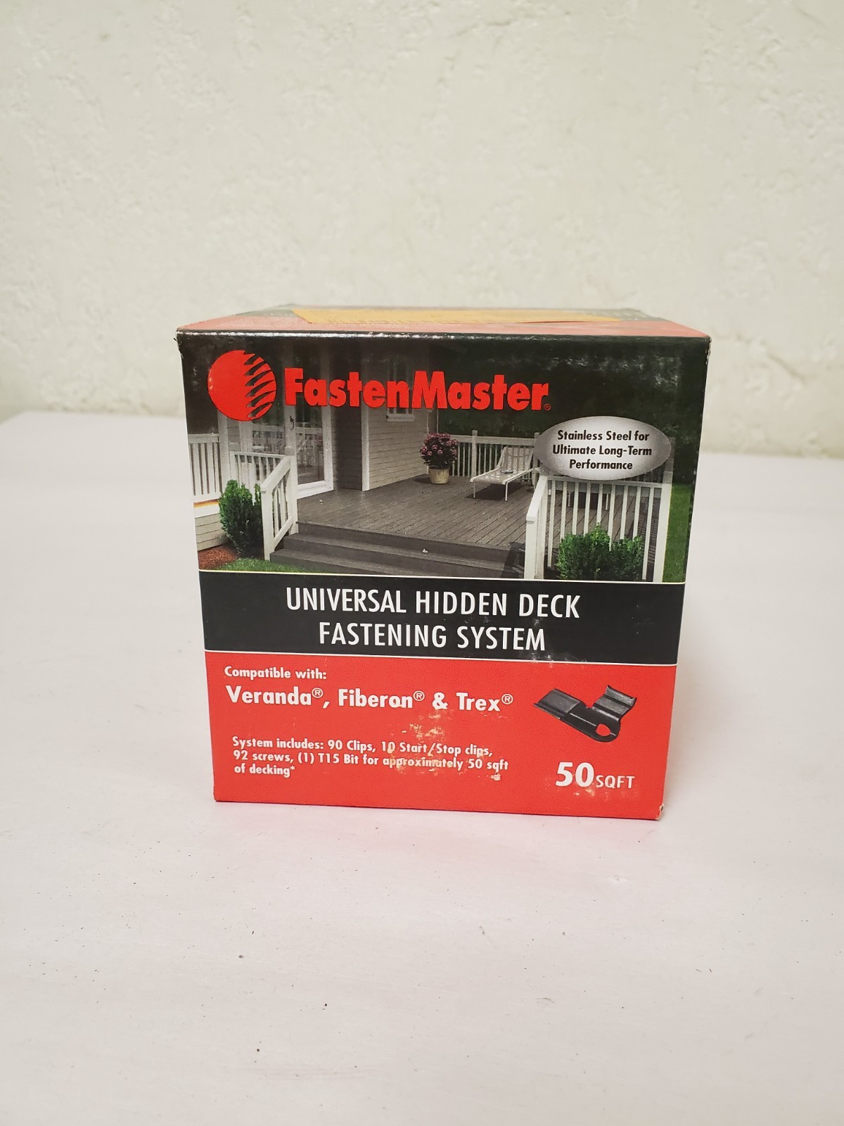 FastenMaster Universal Hidden Deck Fastening System - Clips/Screws for 50 Sq.Ft gallery