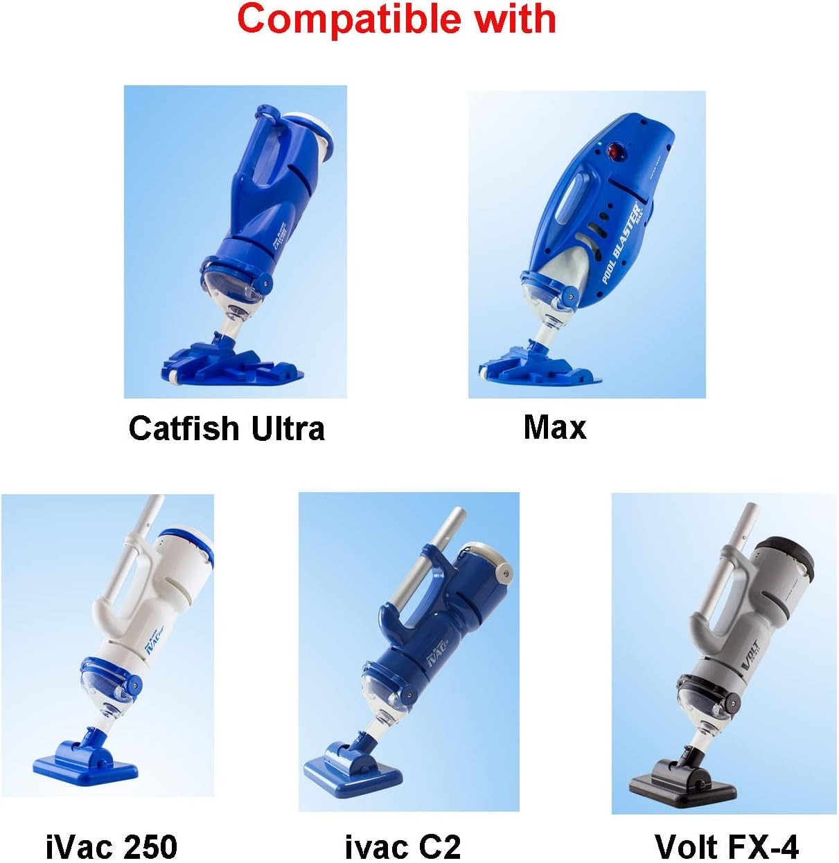 ATIE Handheld Pool Vacuum Cleaner Sand & Silt Filter Bag - Compatible with... gallery