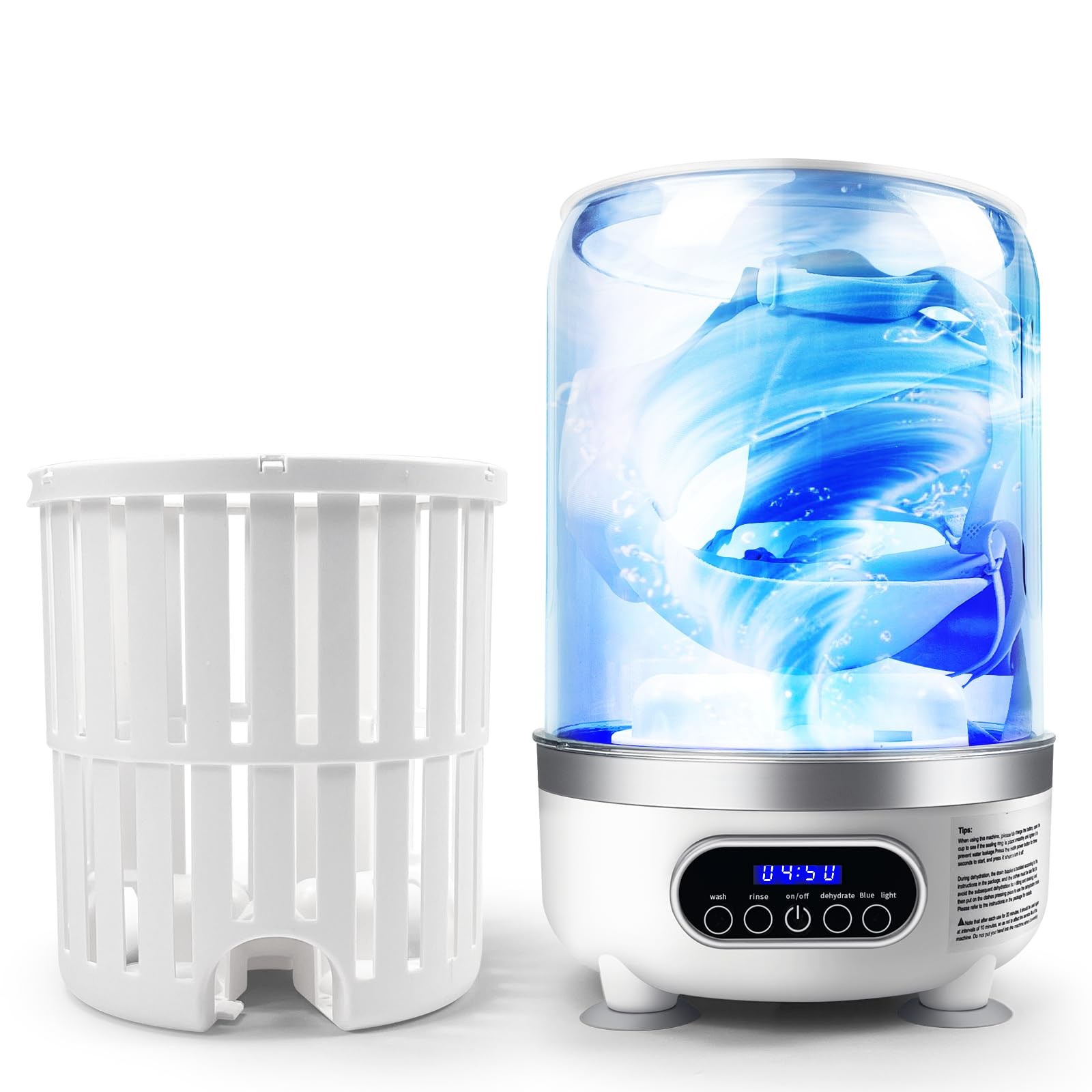 Portable Mini Washing Machine 3L Type-C Spin-Dry gallery