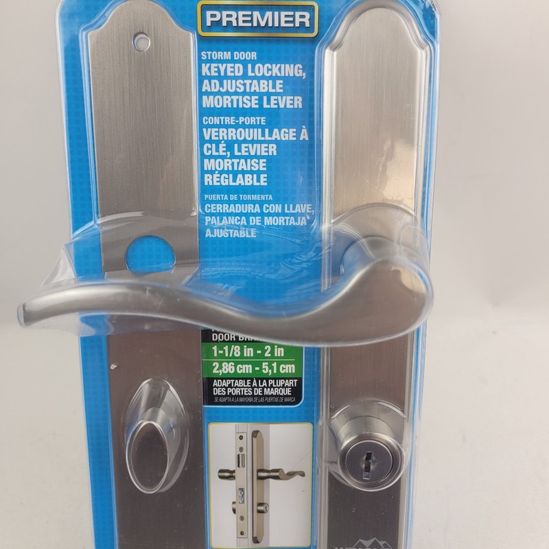 Wright Products VMT115SN Mortise Set Door Latch - SATIN NICKEL. New Sealed gallery