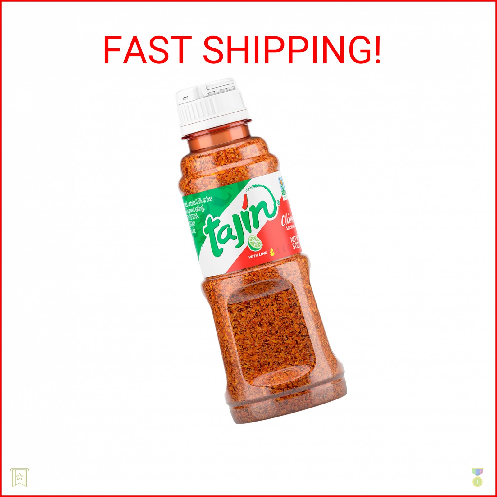 Tajin Clásico Seasoning, Authentic Mexican Chili Lime Spice Blend for Fruit, Sna gallery