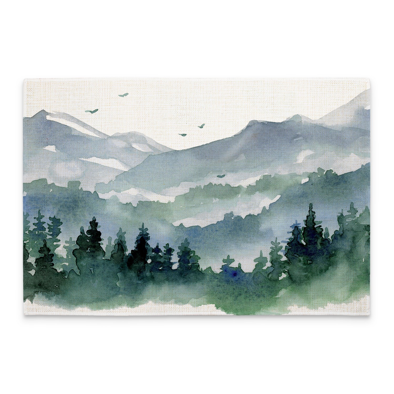 Northwest 4-Pack Poly-Cotton Blend Placemats Manufactured in The USA gallery