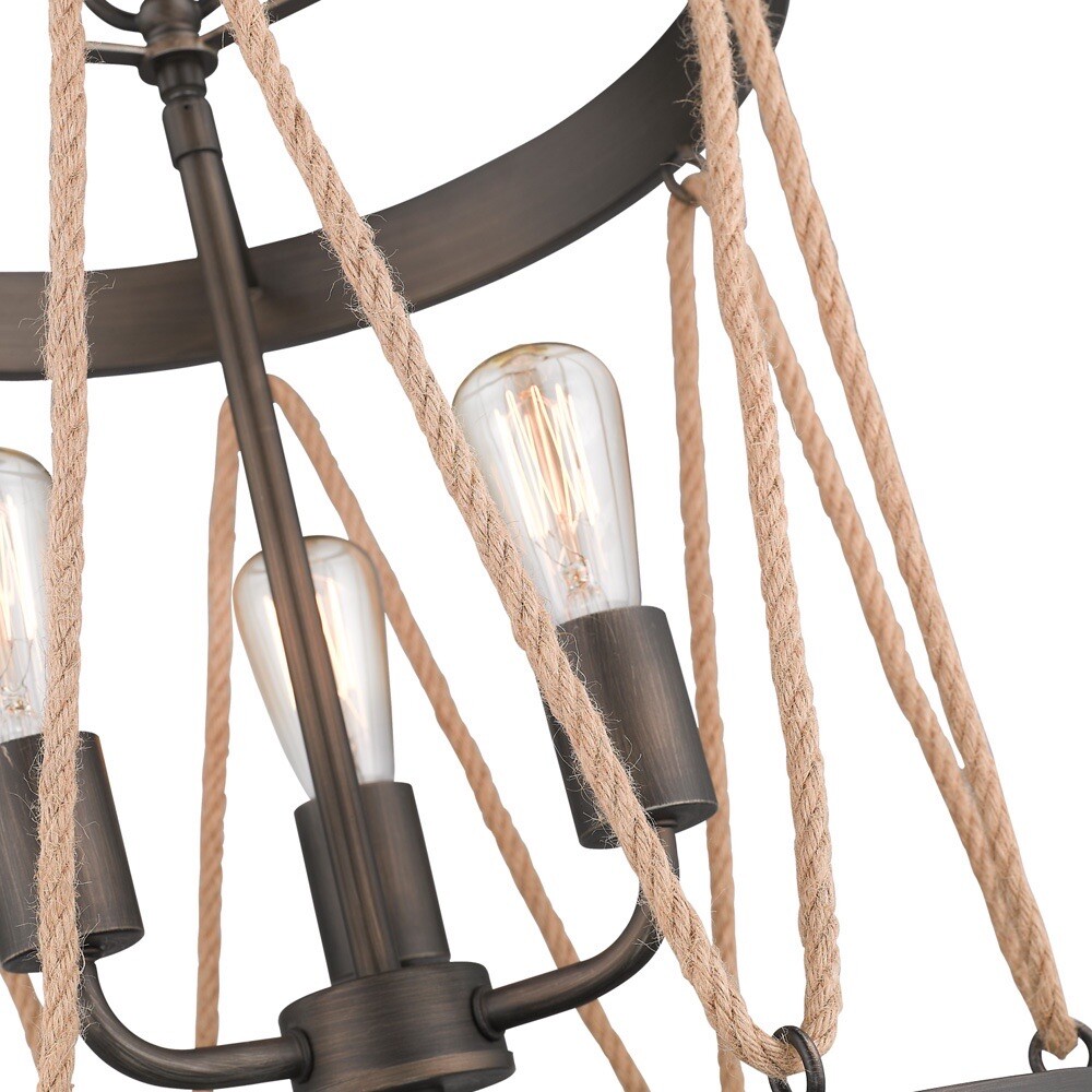Golden Lighting 1048-3P-GMT Chatham Pendant Gunmetal Bronze Ceiling LIGHT gallery