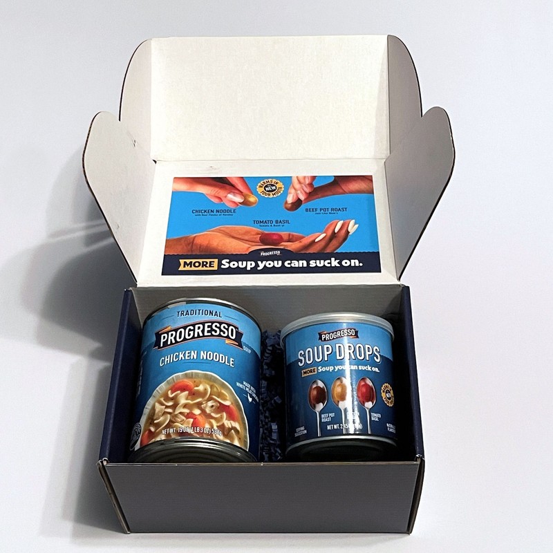 PROGRESSO SOUP DROPS - 20 Candy & Chicken Noodle - Gift Box 2026 Limited Edition gallery