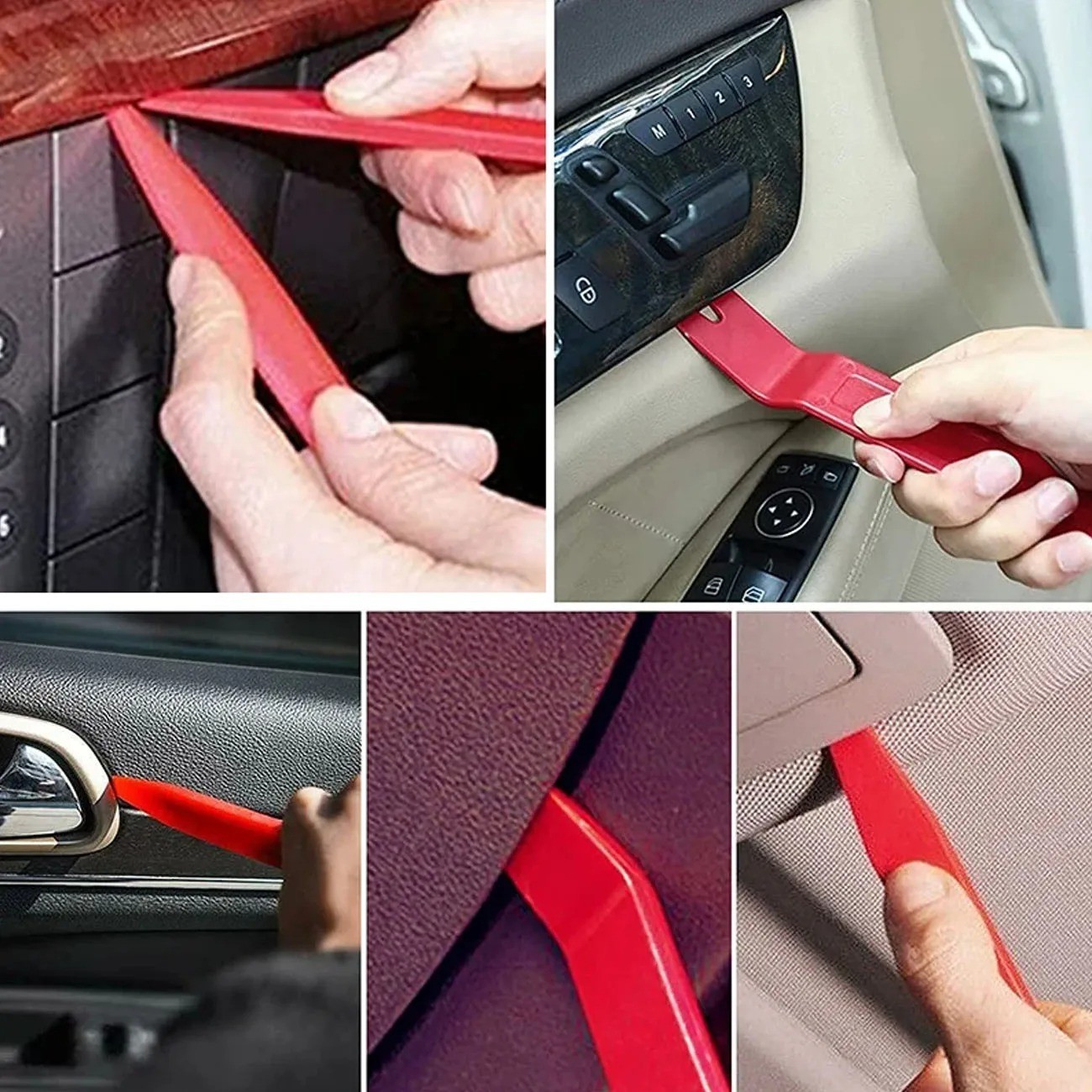 Car Window Door Emergency Open Key Lost Lock Out Unlock Auto Tools Kit Air Wedge gallery