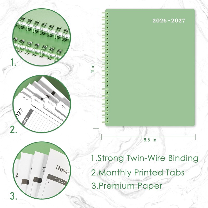 2026-2027 Monthly Planner - Planner/Calendar 2026-2027, JUL 2026 - DEC 2027, ... gallery