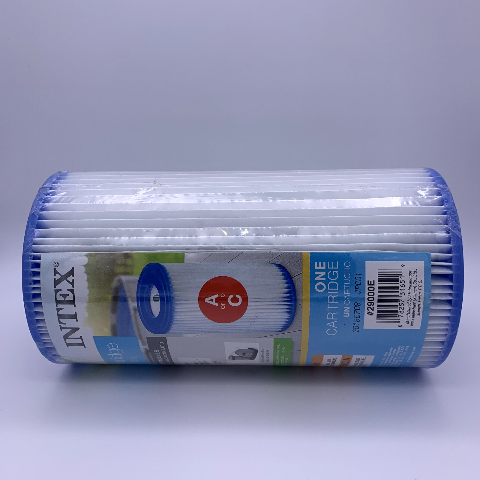 Intex 29000E Krystal Clear Pool Replacement Cartridge Filter 4.25 W x 8 L in. gallery