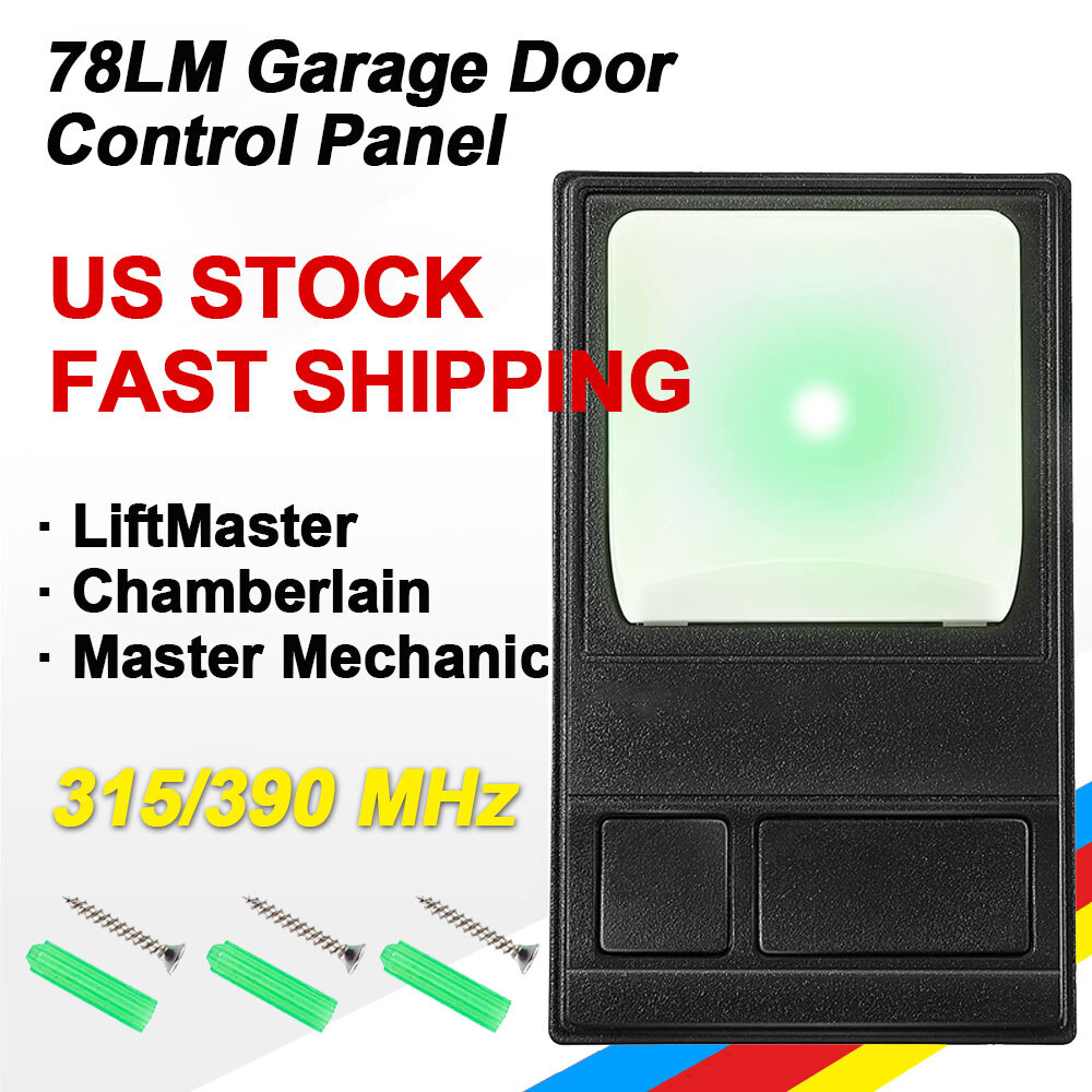 2PCS Garage Wall Pad Multi-Function Control Panel for LiftMaster 81LM 41A5273-1