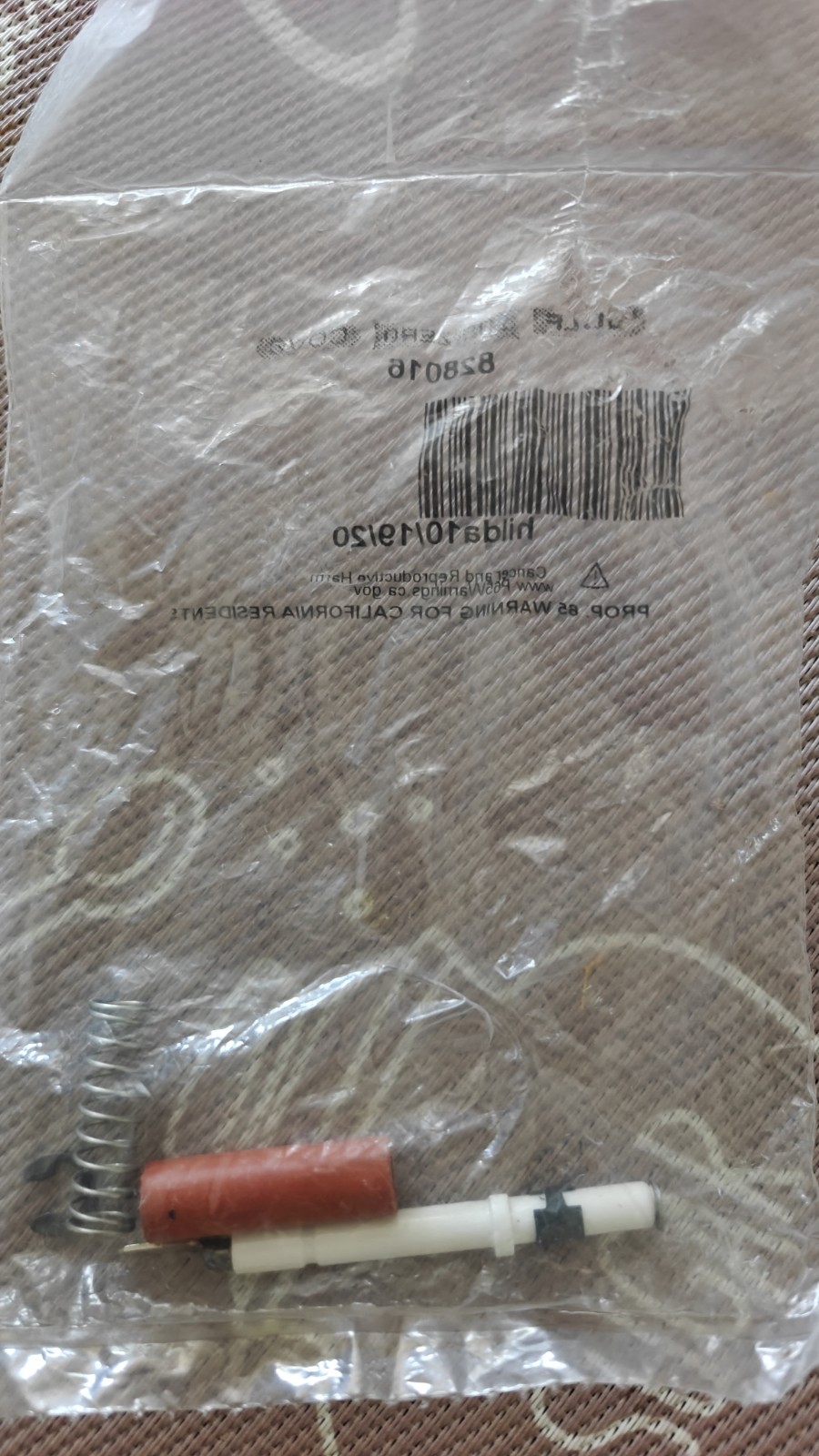 Sub Zero, Wolf, Cove Electrode Kit Part # 828016 gallery