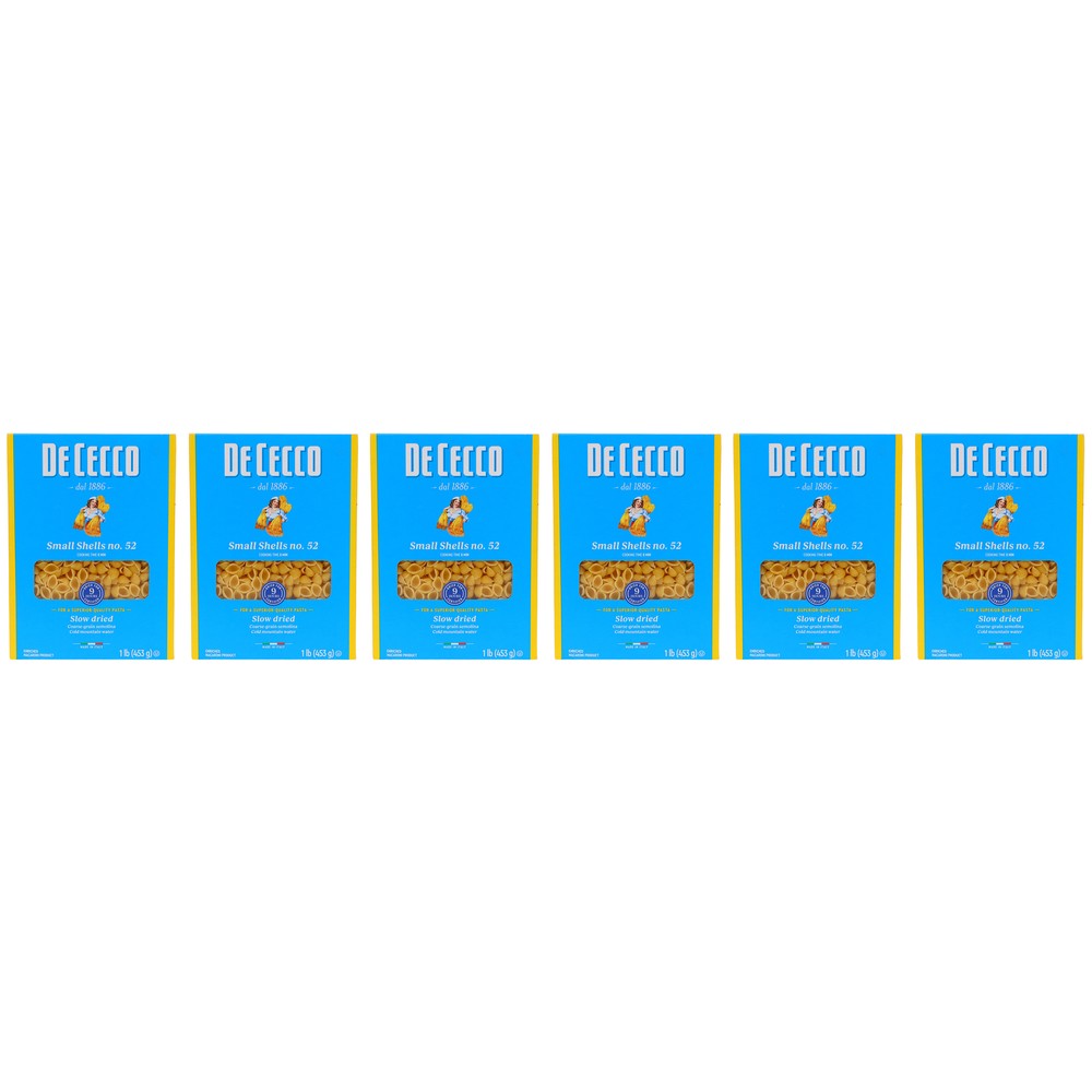 DeCecco Small Shells No. 52 16 oz 6 Pack