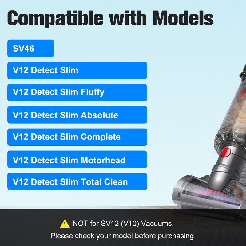 For Dyson V12 Detect Absoulte Detect Fluffy Detect Slim SV46 Vacuum Cleaner 9 AH gallery