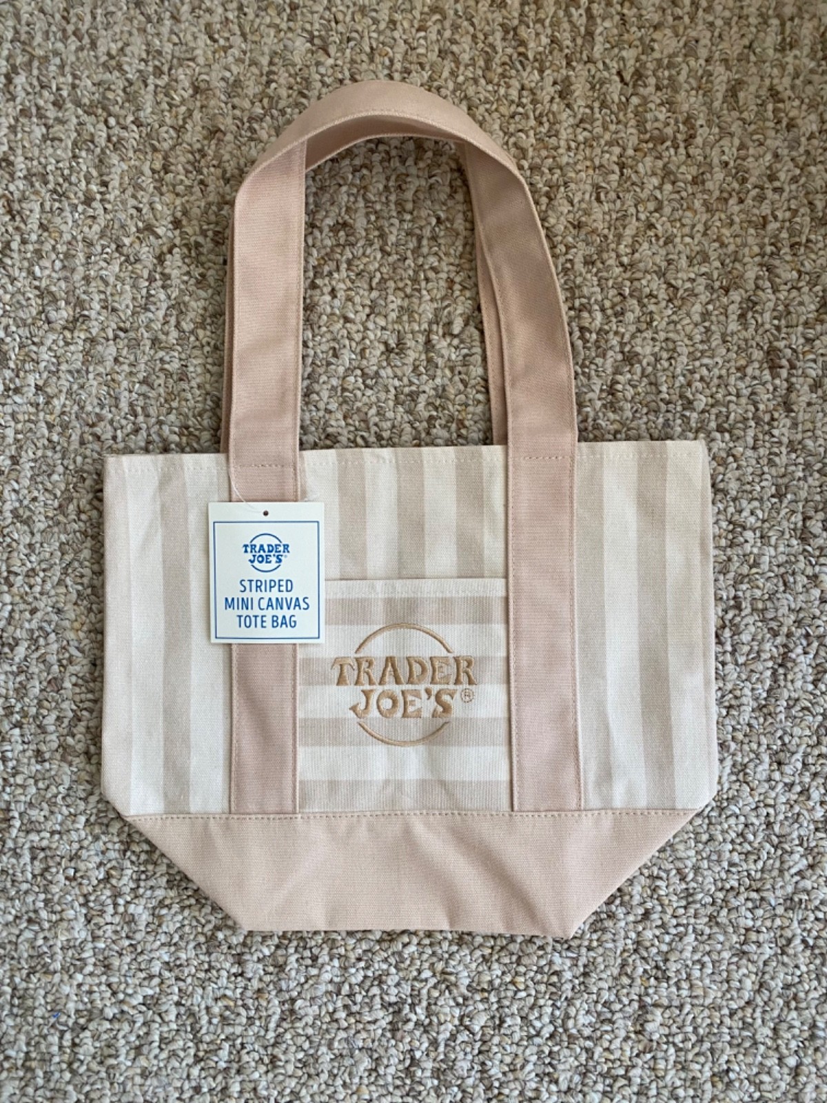Trader Joe's Summer 2026 Striped Totes - 1 Full 4 Color Mini Set-Limited Edition gallery