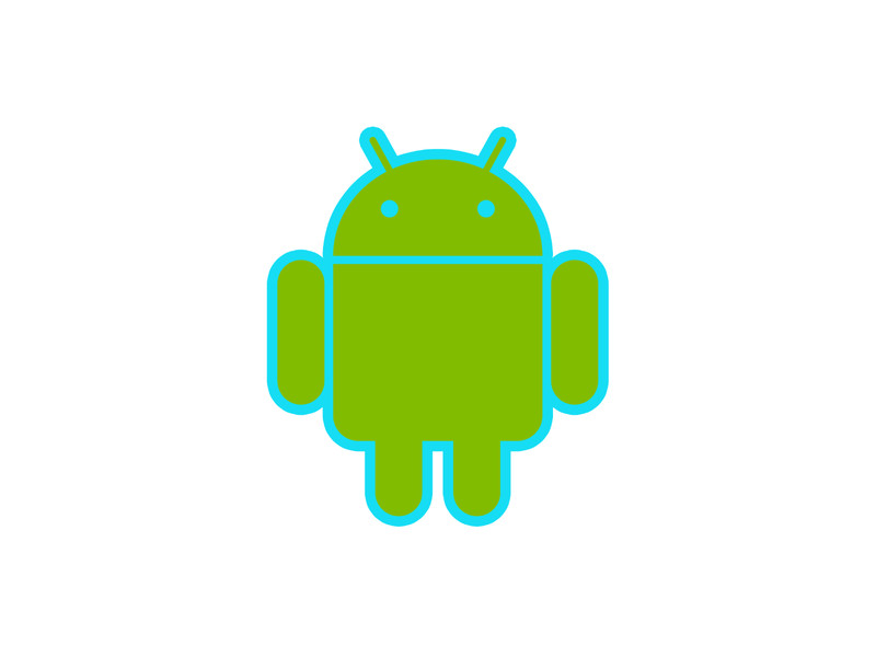 Android mascot robot vinyl sticker decal - many sizes and colors available gallery
