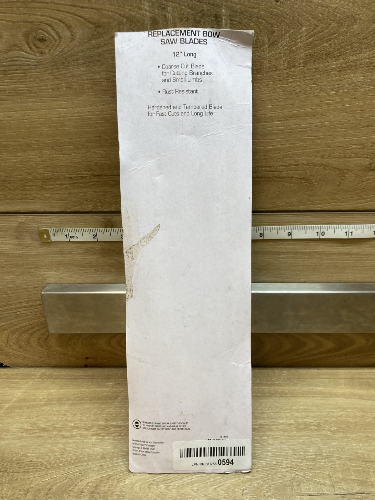 True Value 12” Bow Saw Replacement Blades gallery