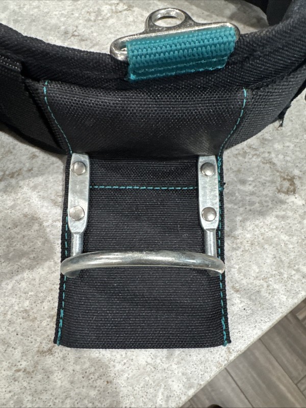 Gatorback Contractor Pro Carpenter Tool Belt Combo Large Blue Hammer Hook gallery