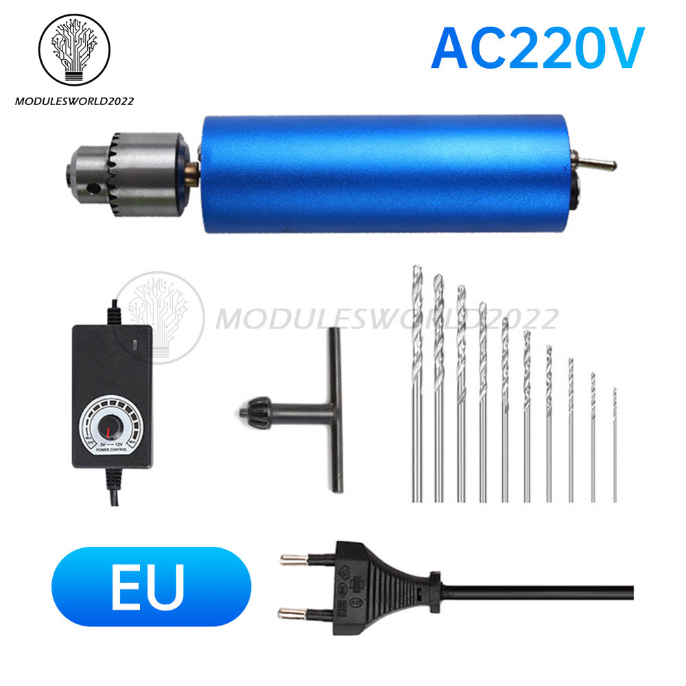 Handheld Mini Metal Electric Grinder Polishing Engraving Stepless Speed Control gallery